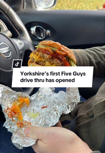 Five Guys Drive Thru Opens in Hull, Yorkshire