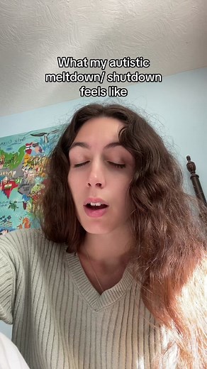 How my autistic meltdowns feel. I thought this was just anxiety for so long #autism #autisticmeltdown #fyp