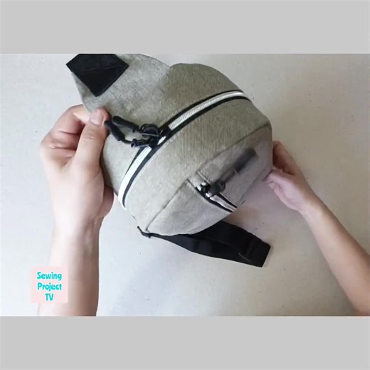 Trendy Sling Bag Sewing Pattern: Bigger Size (PDF Download)