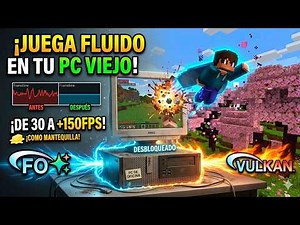 Fabulously Optimized vs Vulkan: How to Play Minecraft Smoothly on an Office PC in Minecraft