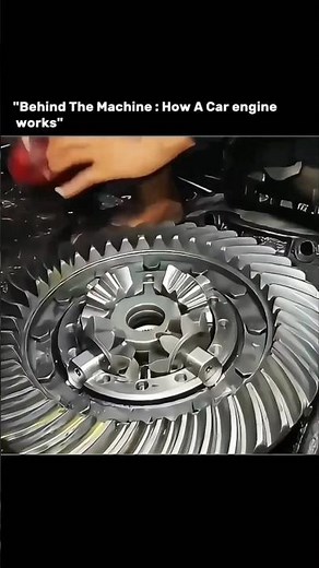 How a Cars engine works.