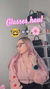 ECOEYELO GLASSES HAUL… ARE THEY ACTUALLY CUTE?! 🤓✨ #haul #asmr #eyeglasses #shorts #short