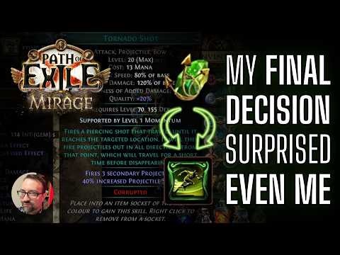 [PoE 3.28] The Best Corrupted Gems for Endgame Tornado Shot Warden