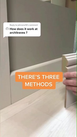 Reply to @johnone10 skirting board cover hack and architrave #skirtingboard #skirtingboards #baseboard #baseboards #architrave #hack #learnontiktok