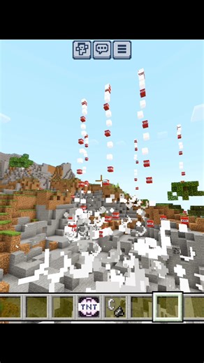 Rain Tnt #minecraft #shorts