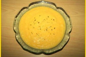 Recette de crème de carottes au boursin