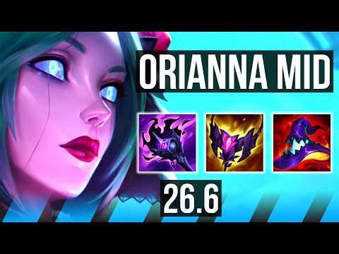 ORIANNA vs YASUO (MID) | 61K damage, 7k gold comeback, Good KDA: 16/2/13 | EUW Master | 26.6