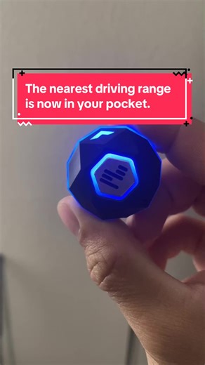 The nearest driving range now fits in your pocket. Improve your swing today with Phigolf 2. #golflife #drivingrange #golfsimulator #golftok #tiktokmademebuyit