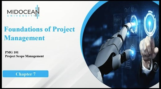 Foundations of Project Management – PMG101 – Lecture 7