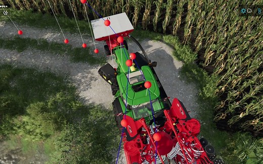 [模拟农场22][ITALIA_Emilia_Ext_MP] 01 Autodrive 填补路网的简单示范