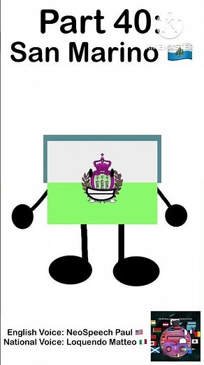 For my friend MarkBrosciusTheTailsLiker: My Version of the European Flag Band Part 40: San Marino
