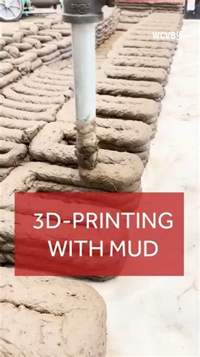 10K views · 93 reactions | 隣 MIT is 3D-printing with mud. Yes, mud....