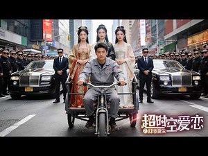 Four Beauties Transported from Ancient Fall Love with a Poor Boy! | Time-Travel Comedy Romance Drama