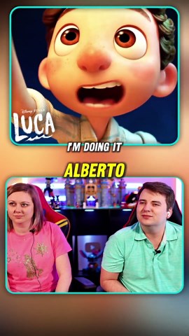 So Cute! 👀 Pixar’s Luca Reaction!