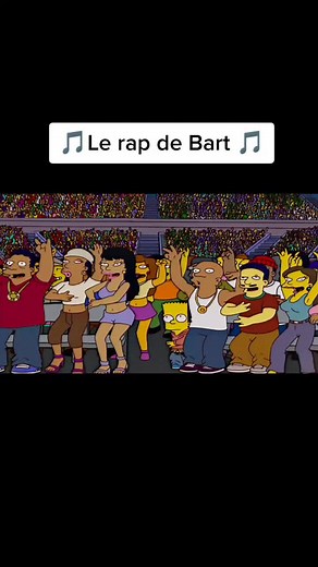 Bart Simpson Rap Battle Scene in The Simpsons