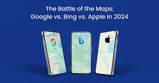 The Battle of the Maps: Google vs. Bing vs. Apple in 2024 | TechWyse Internet Marketing
