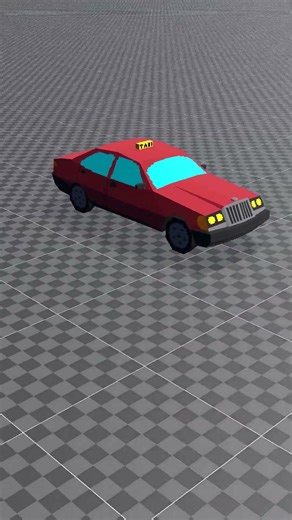 Creating Stylized Car Assets for Games #blender3d #lowpoly