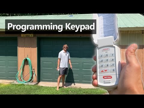 How to Install Your Genie Wireless Keypad