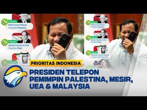 Dukungan Abadi Indonesia untuk Palestina, Disampaikan Presiden Prabowo [Prioritas Indonesia]