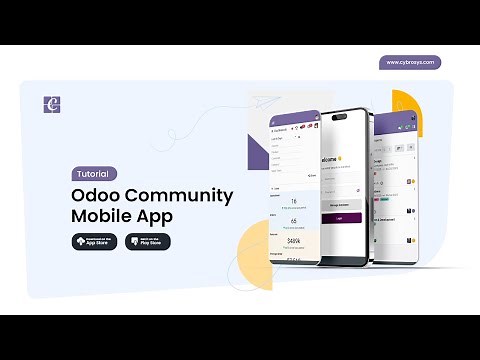 Your Entire Odoo ERP in Your Pocket | Odoo Community Mobile App Tutorial | Odoo 18 Tutorial