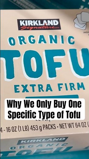 We Only Buy Organic Extra Firm Tofu