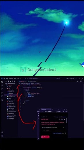 How to add and center an image in next.js with tailwind in vs code #tutorial #coding #coding