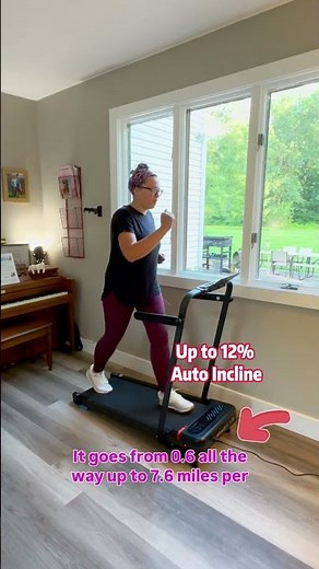 Best Compact Foldable Treadmill With Auto Incline For Home Use | WELLFIT TM037 PRO #summerworkout