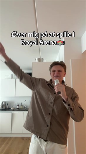 Preparing for My Performance at Royal Arena