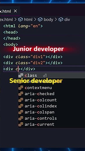 Junior vs Senior Developer: Modern 3D UI Animation Comparison! 💻🚀