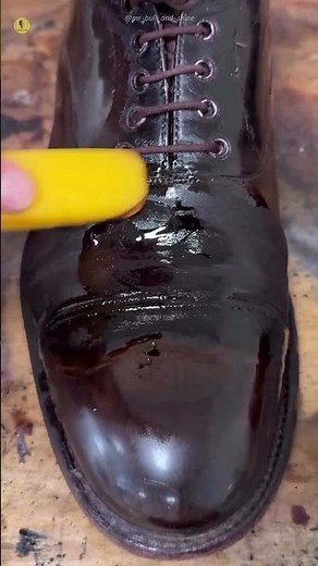 Fixing Leather Shoes Crease 😱