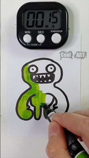 How to draw JUMBO JOSH in 50 sec 😱 Garten of Banban