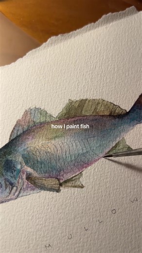 Tips for Painting Scales on Fish in Watercolor