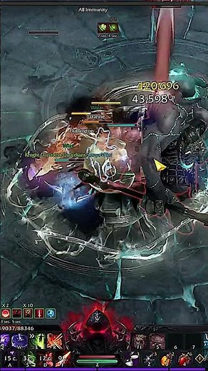 Lost Ark MMORPG GAMEPLAY Full Chaos Dungeon ALL CLASSES #shorts