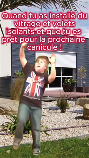 Fenêtre + Volets adaptés: le combo anti canicule.