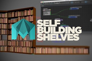 Create a Shelf Building Rig in Maya With MASH