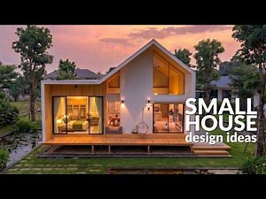 Modern Minimalist Small House with a Serene Lotus Pond | Home Tour 🪷