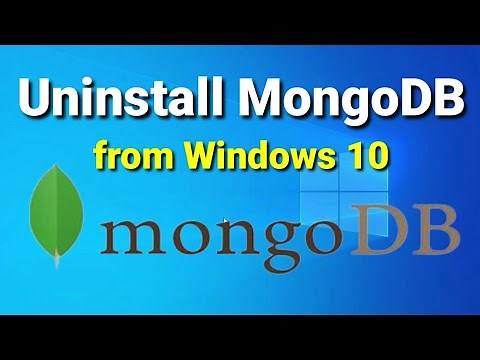 How to Uninstall MongoDB on Windows 10 [2023] | MongoDB Uninstallation