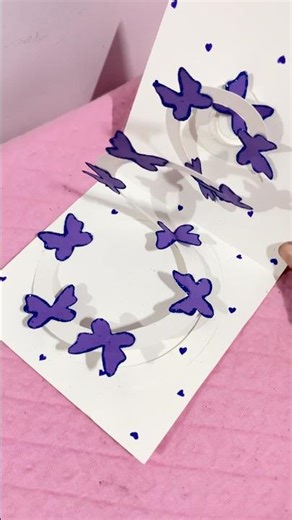 DIY card #viral #viralshorts #trending #trendingshorts #explorepage #butterfly