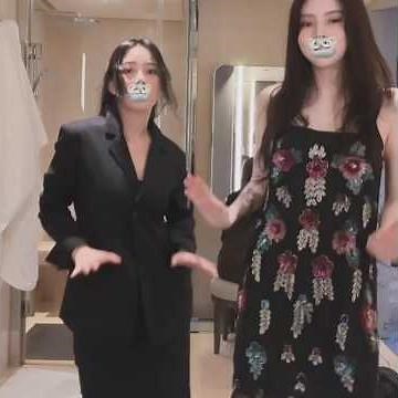 Han Sohee doing the wop dance tiktok challenge😍
