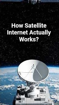 How Satellite Internet Actually Works?