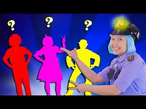 Tickle PoliceGirl 👮‍♂️🚓🚨 + MORE Kids Songs And Nursery Rhymes | Lights Kids