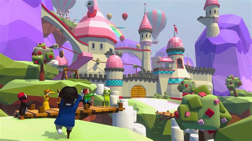 Human Fall Flat - Official Candyland Level Launch Trailer