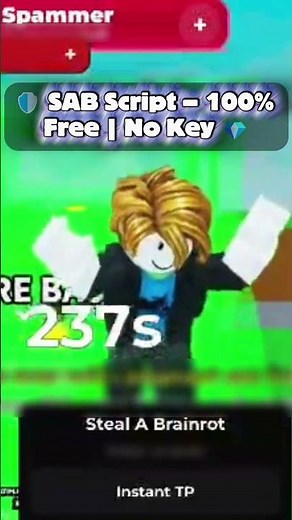 🔓 SAB Script – NO KEY | 100% FREE & SAFE ✅