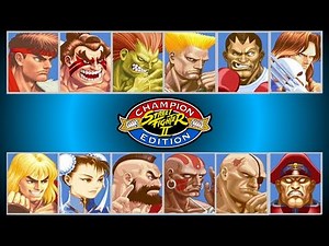 SF2CE - All Characters Move List