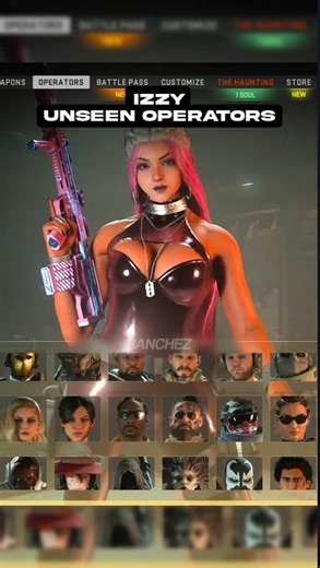 All Rare & Unseen Izzy Skins Showcase in Call of Duty 🎮