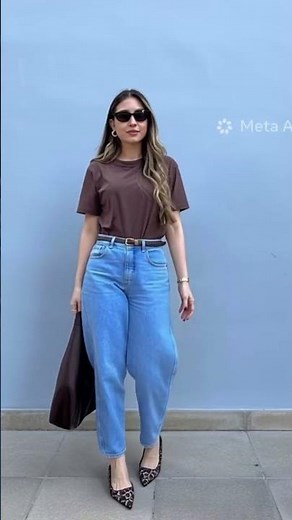10 Looks con Jeans y Playera 👖✨ Outfits Casuales que Siempre Funcionan#shorts #fyp #moda #fashion
