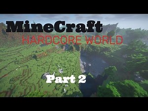 Minecraft Hardcore Part 2- How to Make an Infinite Lava Source