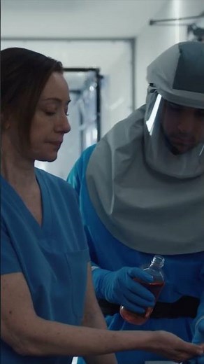 “she got stuck with an infected needle” 😳 #doc