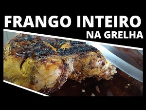 FRANGO grelhado, INTEIRO Espalmado - Churrasco com Frango - Marinado por 24 horas - #57
