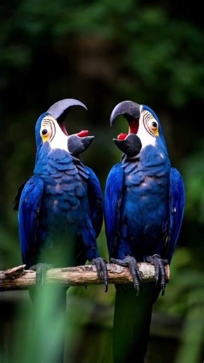 Blue Parrots Reveal